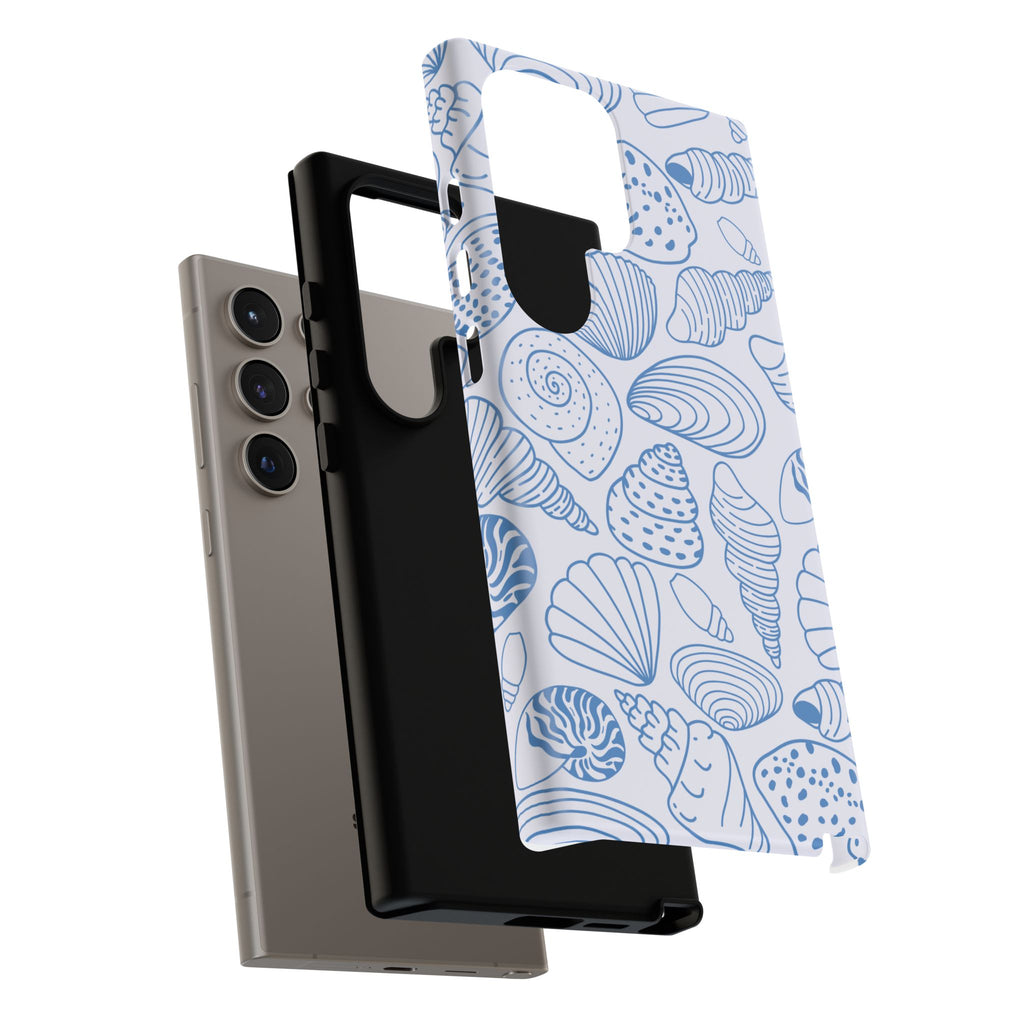 Coastal Blue Shells Phone Case