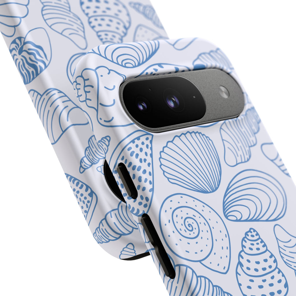 Coastal Blue Shells Phone Case