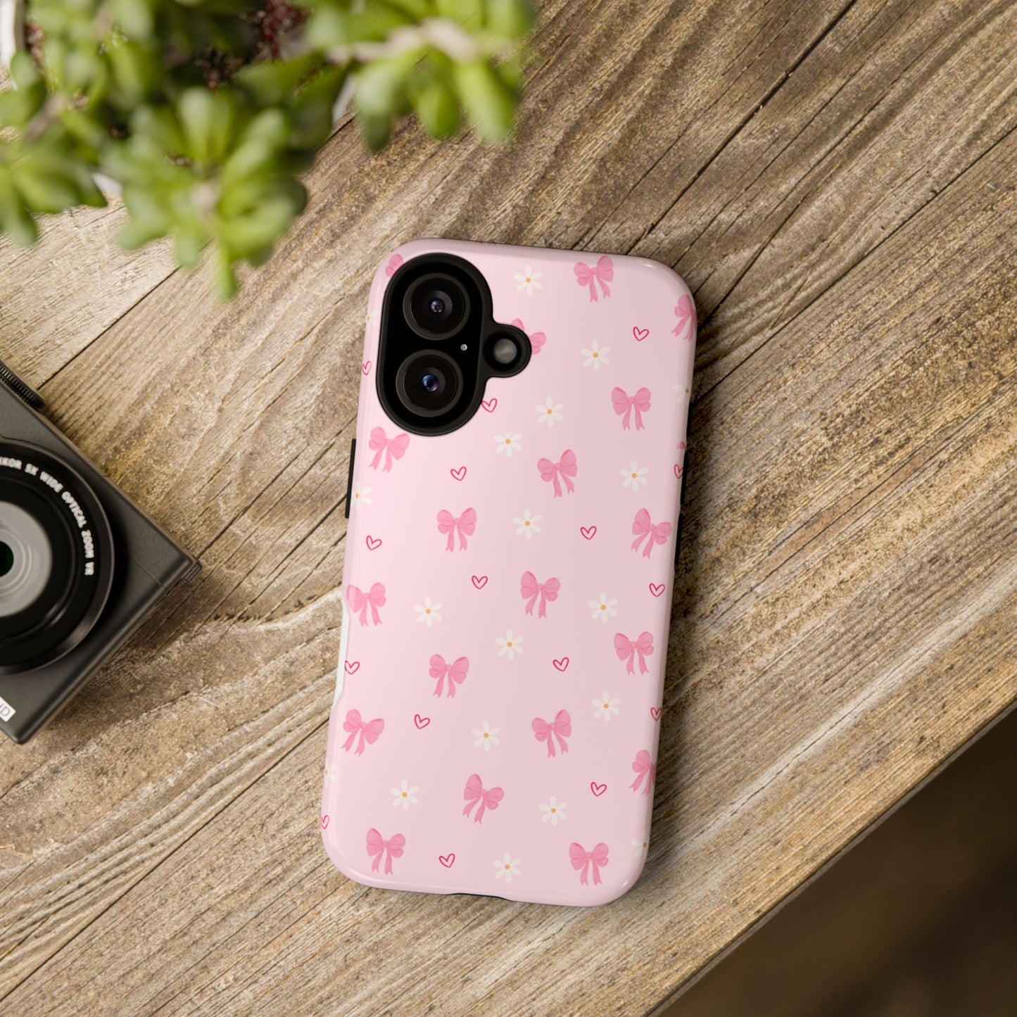 Blushing Bows Phone Case