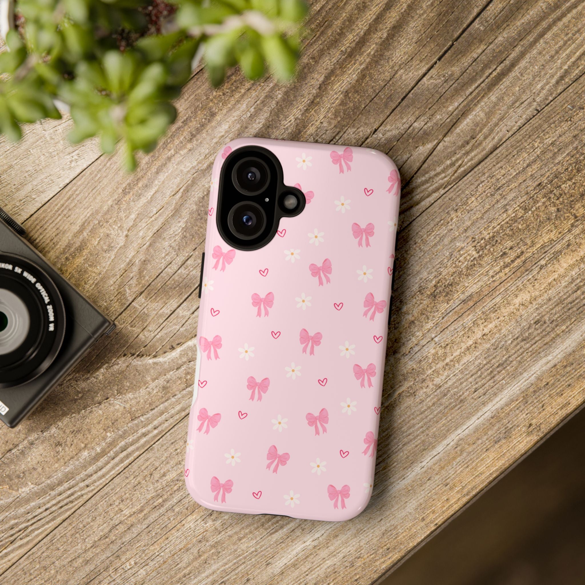 Blushing Bows Phone Case