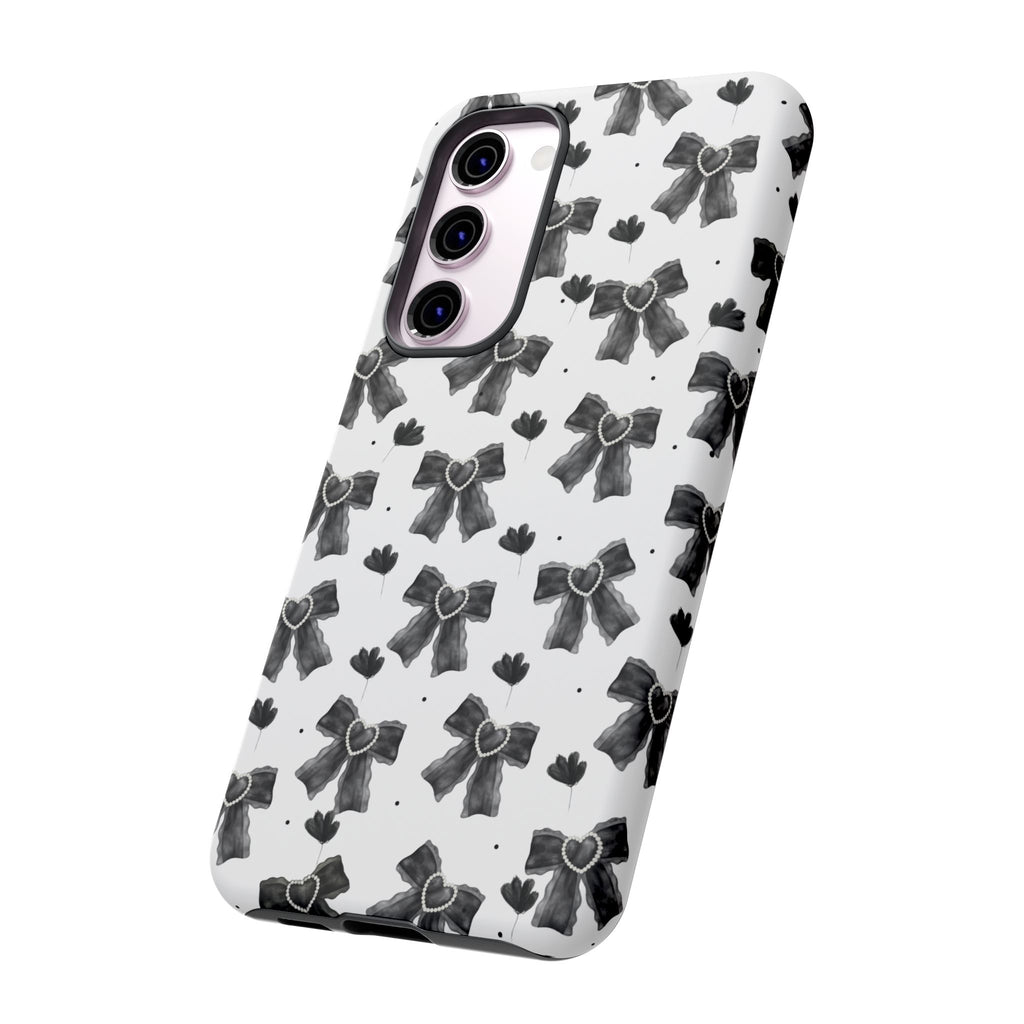 Midnight Bows Phone Case