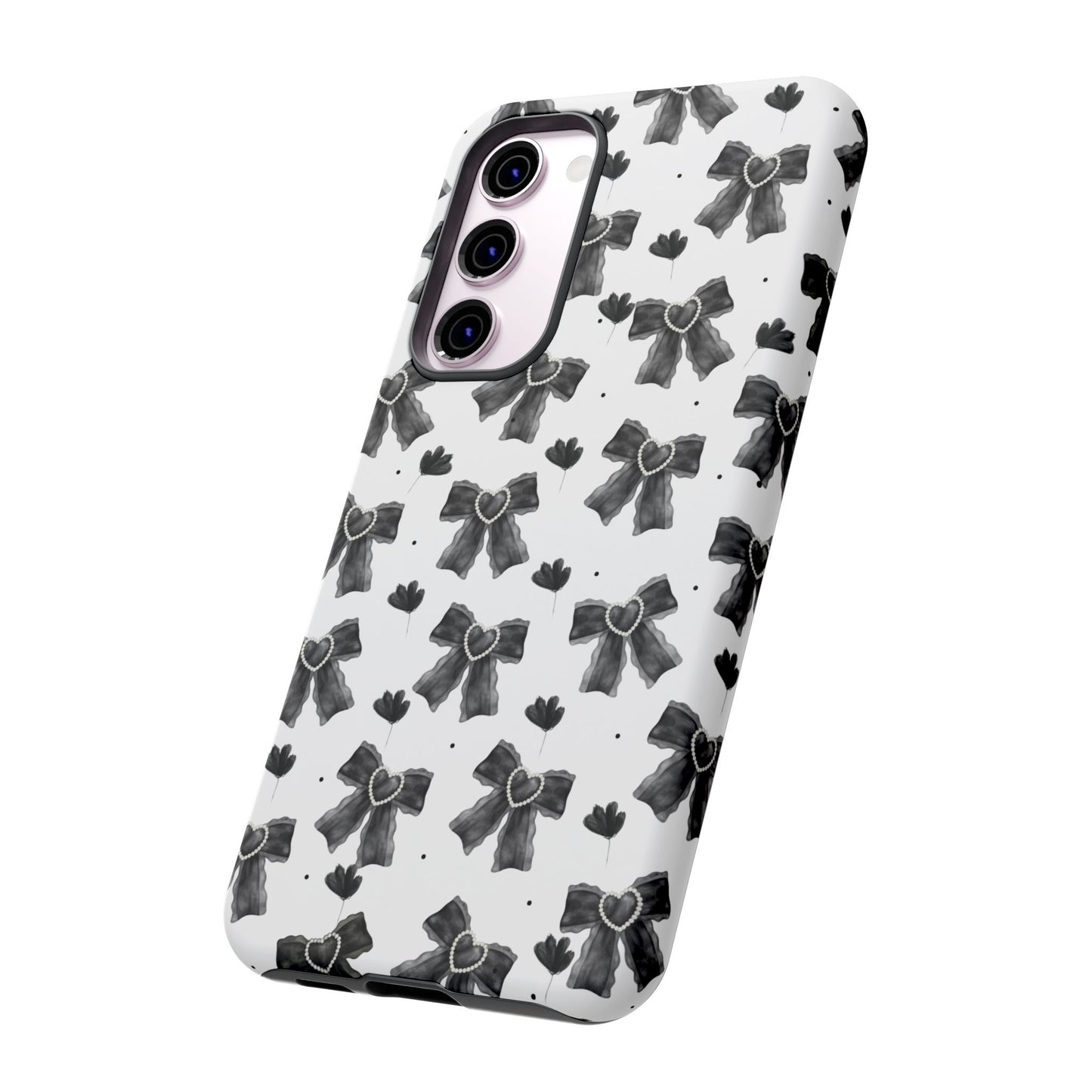 Midnight Bows Phone Case