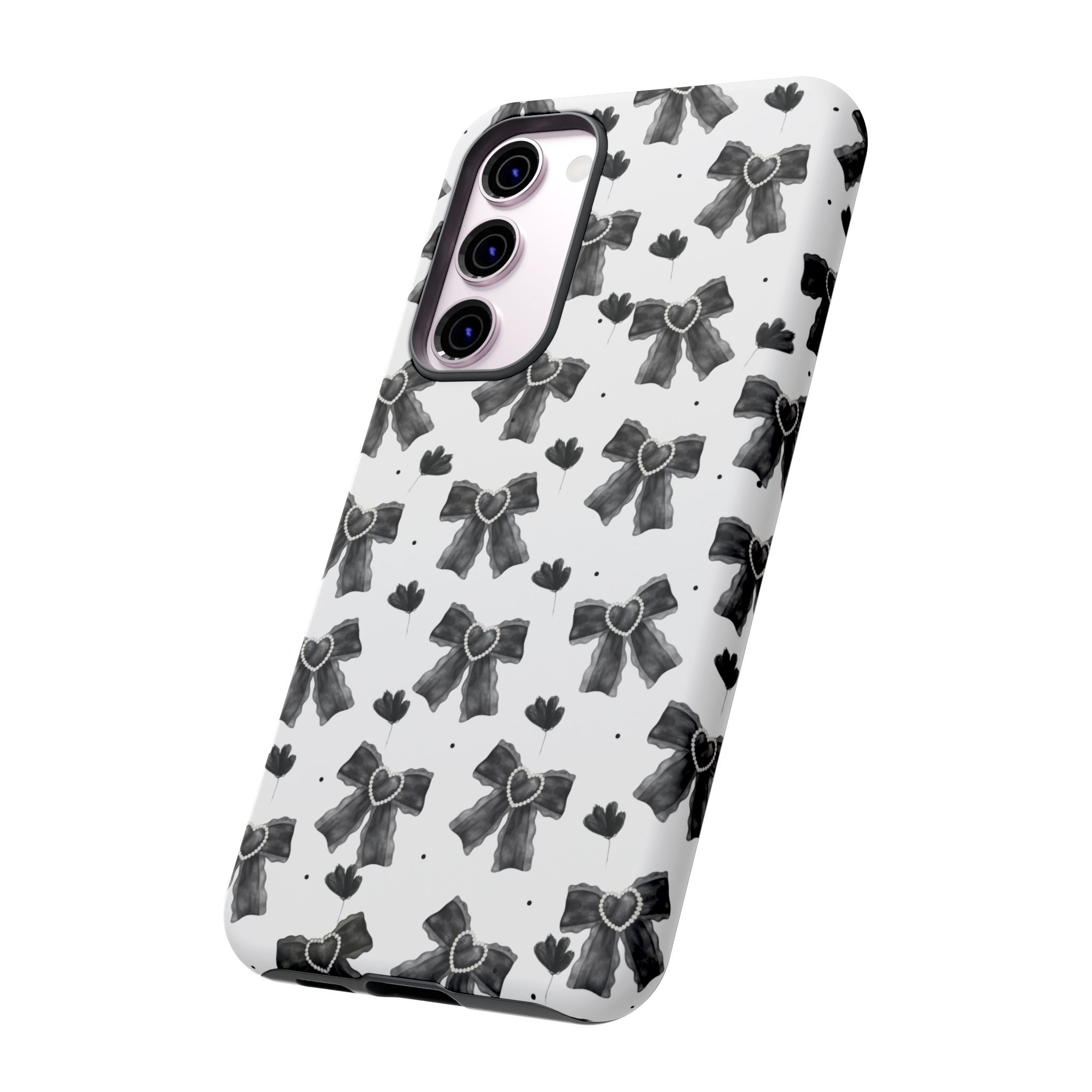 Midnight Bows Phone Case