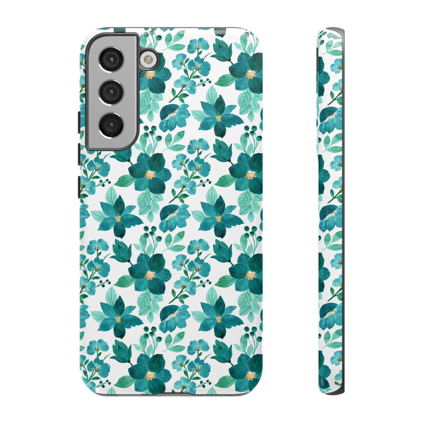 Emerald Blooms Phone Case