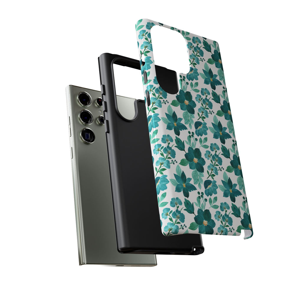 Emerald Blooms Phone Case