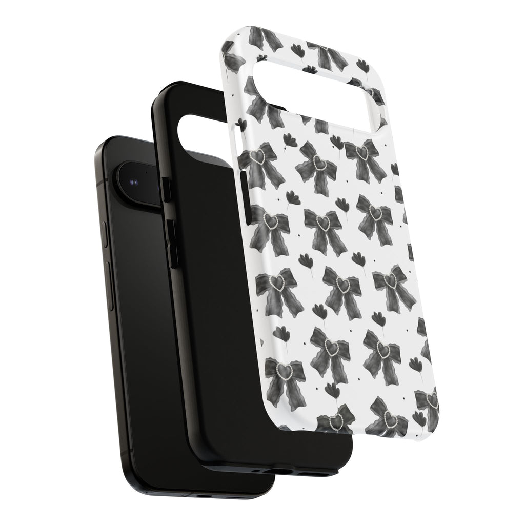 Midnight Bows Phone Case