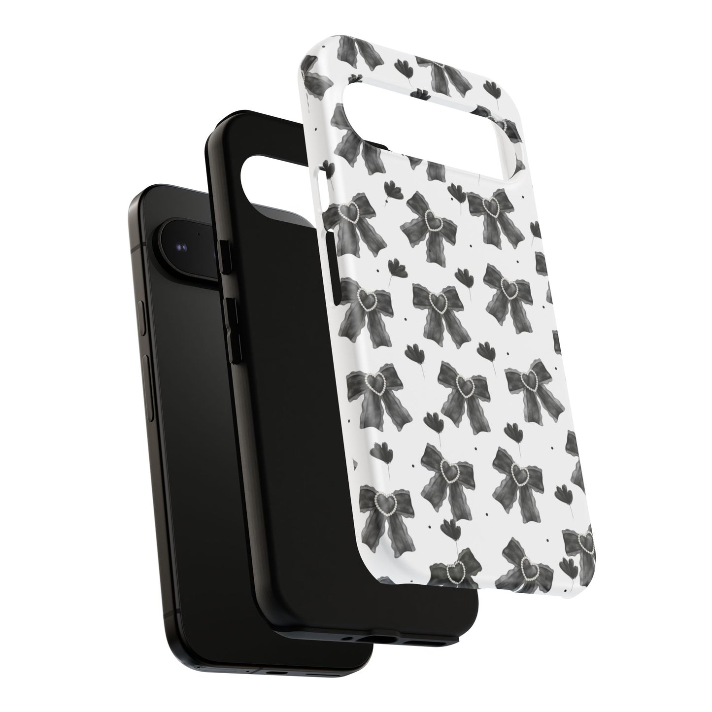 Midnight Bows Phone Case