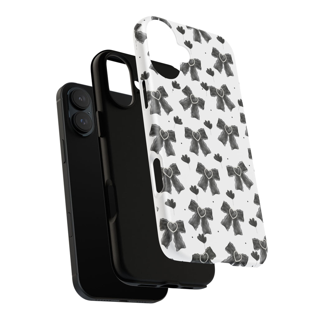 Midnight Bows Phone Case