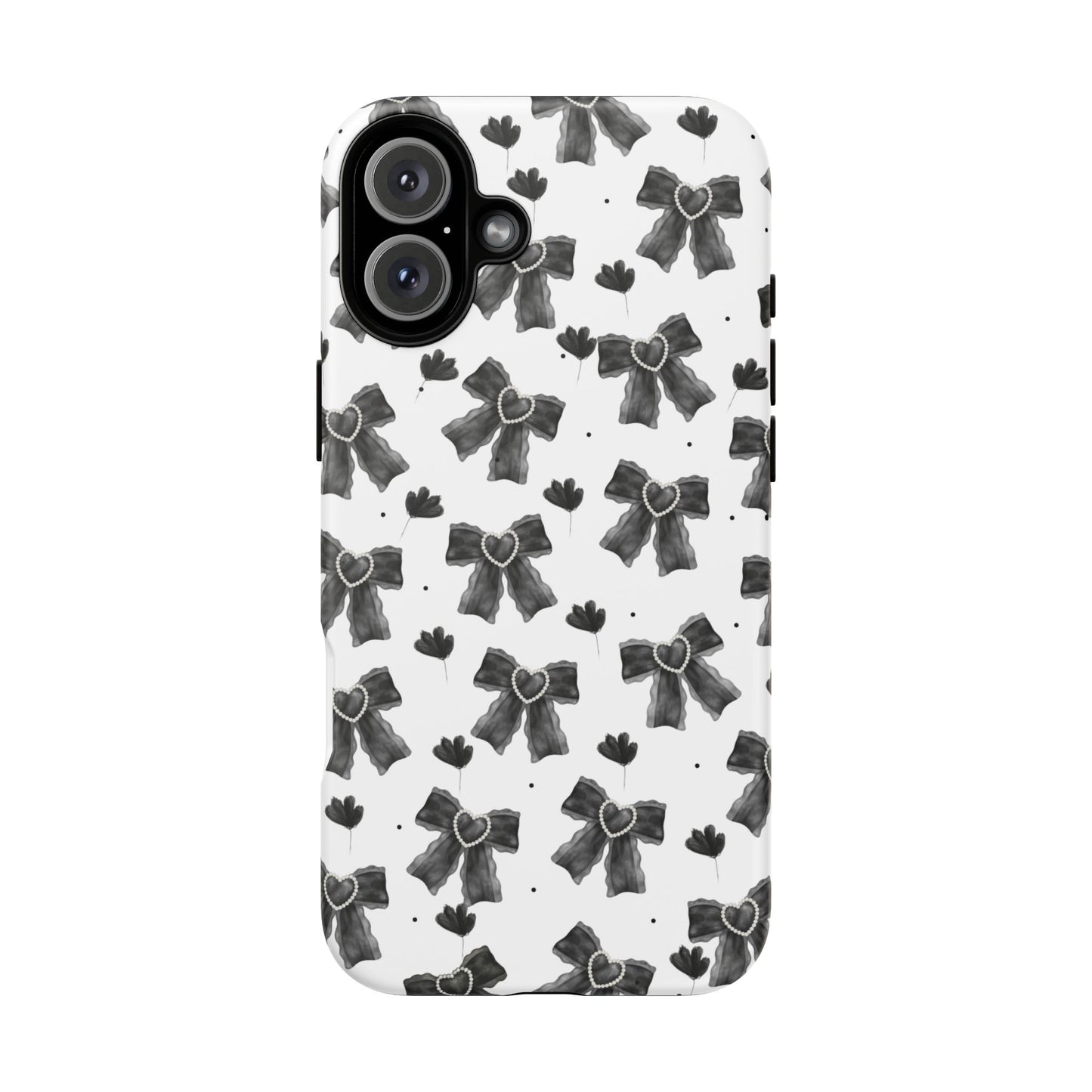 Midnight Bows Phone Case