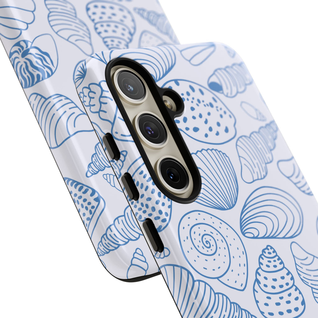 Coastal Blue Shells Phone Case