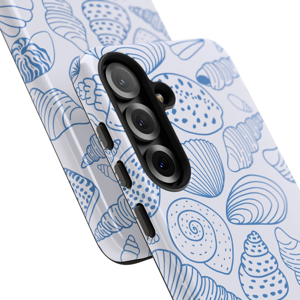 Coastal Blue Shells Phone Case
