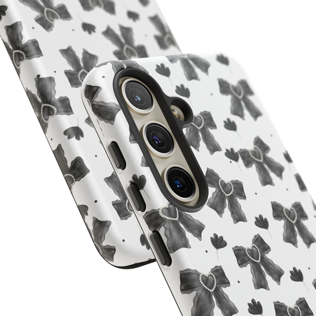 Midnight Bows Phone Case