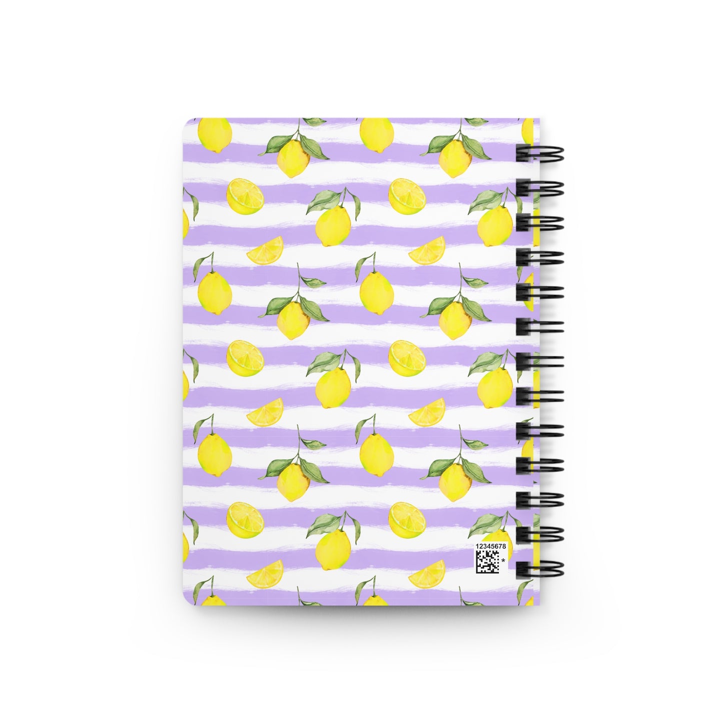 Lilac & Lemons Spiral Notebook