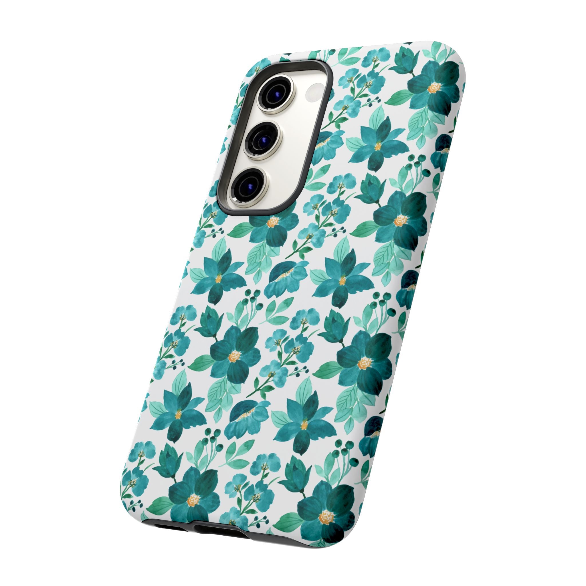 Emerald Blooms Phone Case