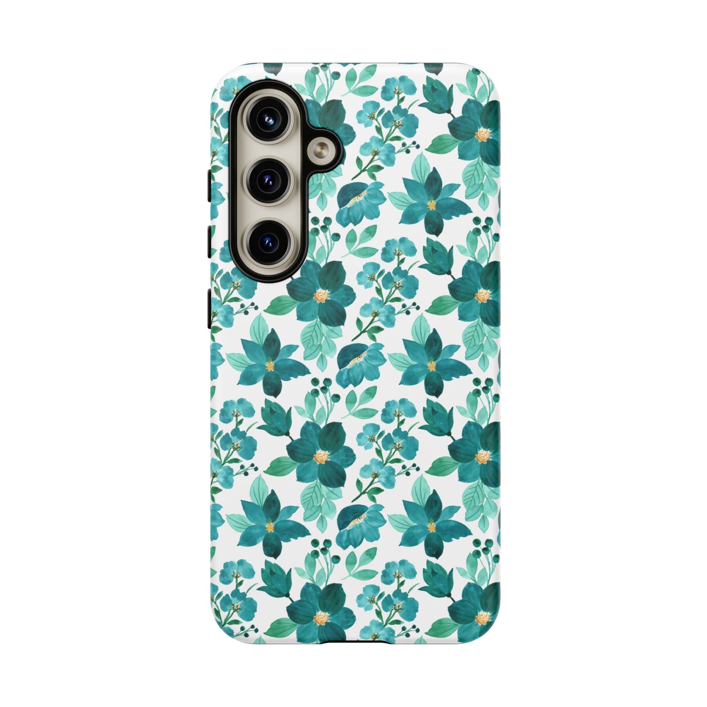 Emerald Blooms Phone Case