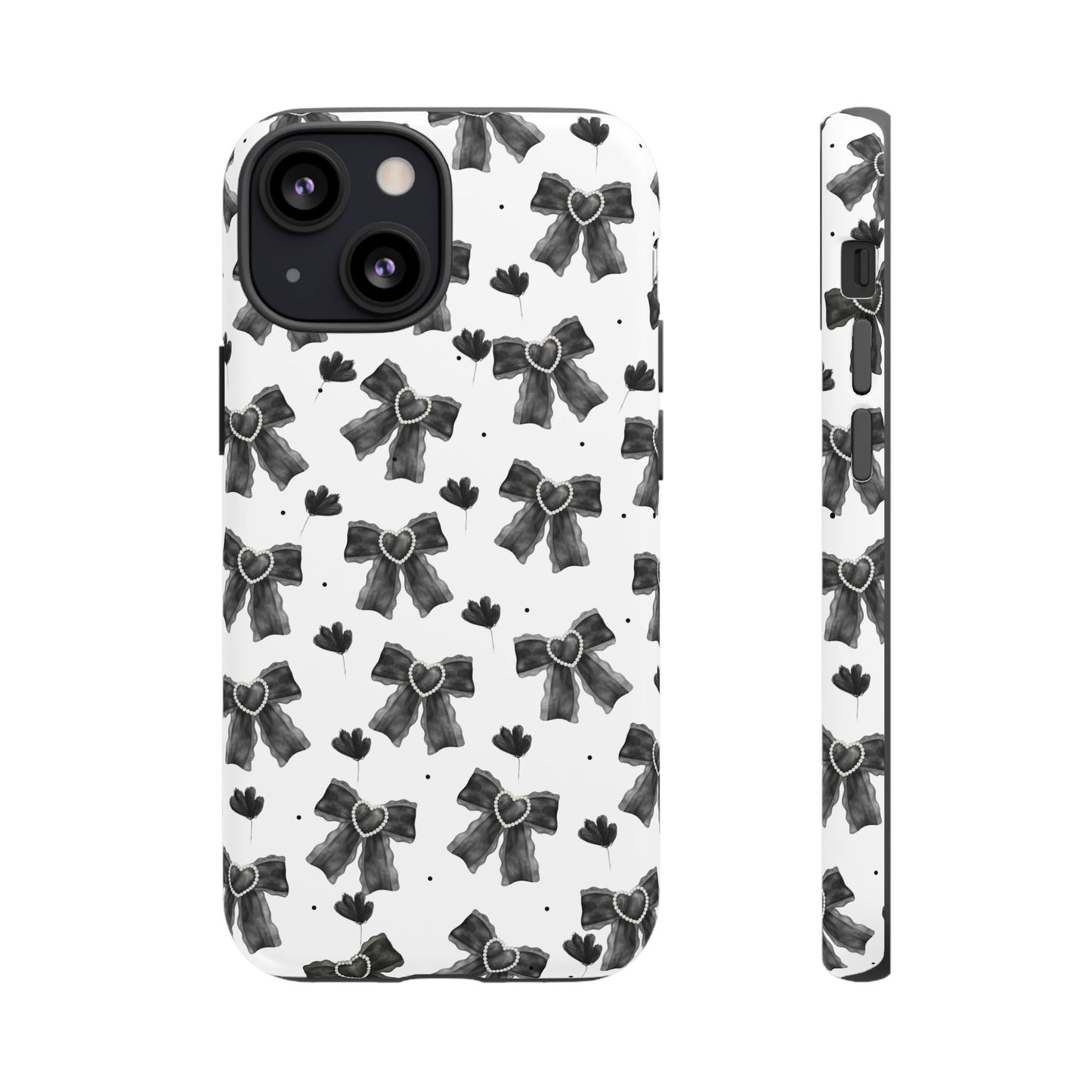Midnight Bows Phone Case