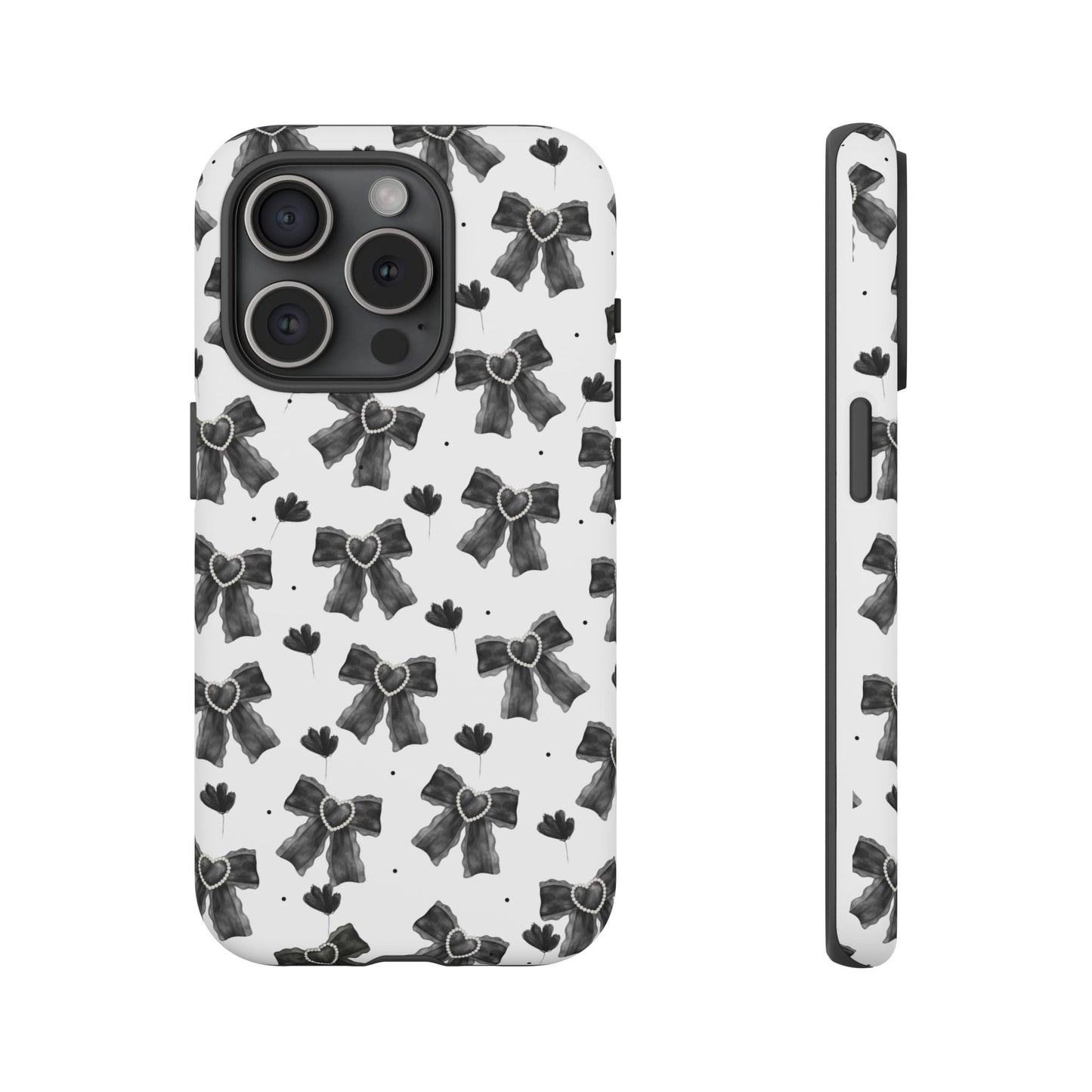 Midnight Bows Phone Case