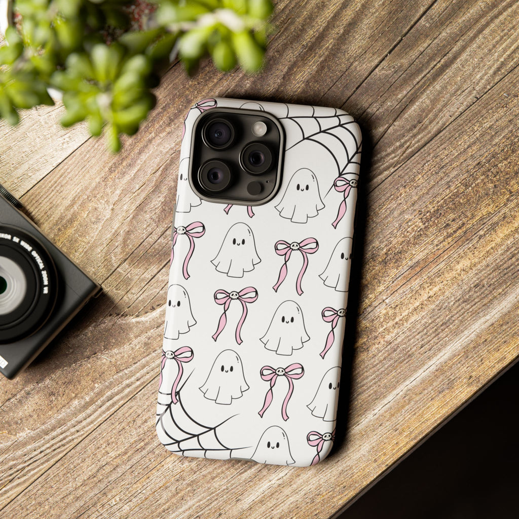 BOO! BOWS (Pink) Phone Case
