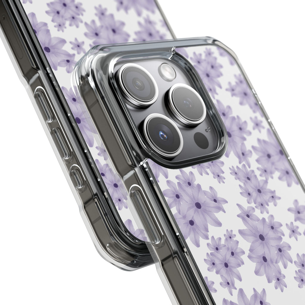 Lavendar Floral MagSafe Phone Case