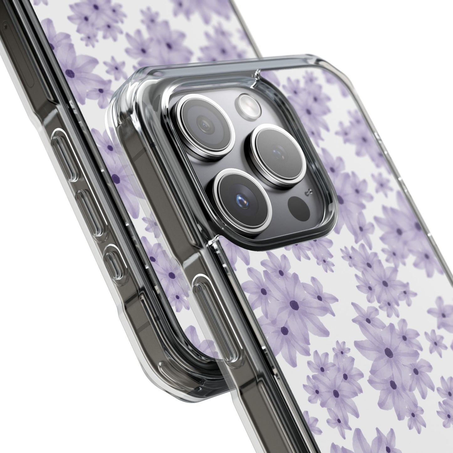 Lavendar Floral MagSafe Phone Case