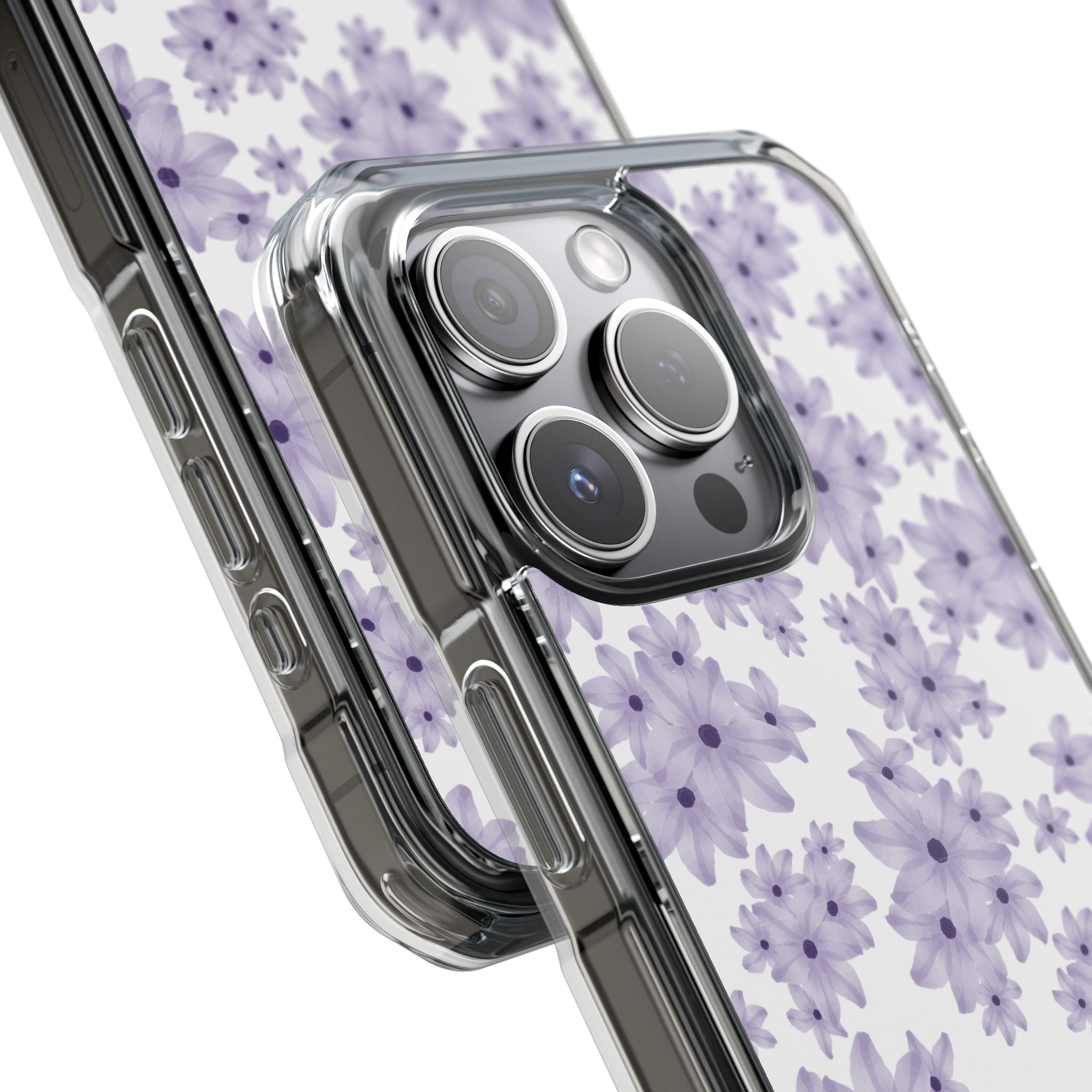 Lavendar Floral MagSafe Phone Case