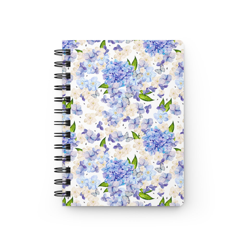 Hydrangea Haze Spiral Notebook