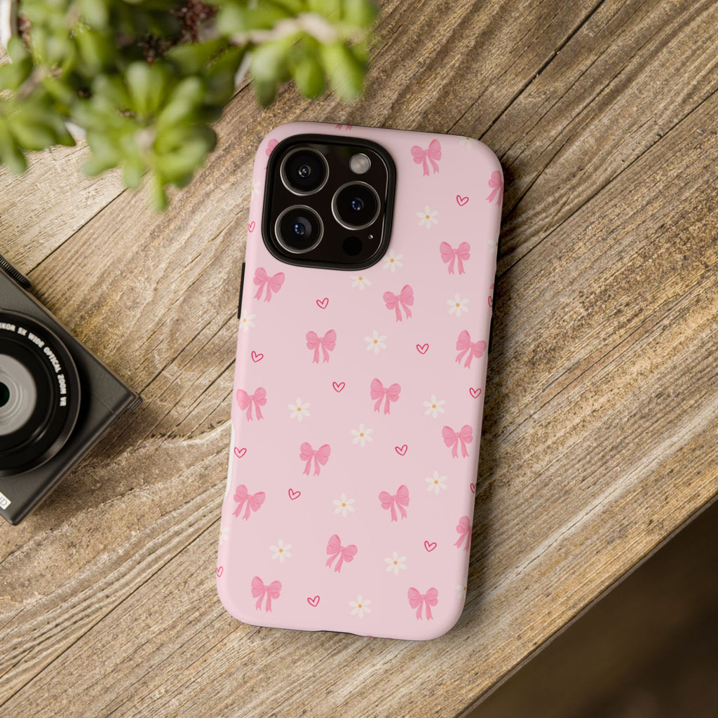 Blushing Bows Phone Case