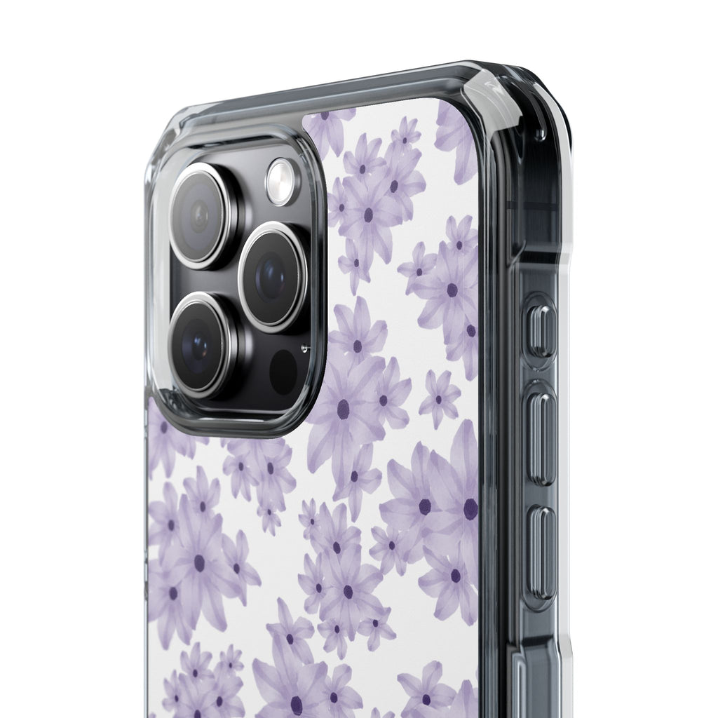 Lavendar Floral MagSafe Phone Case