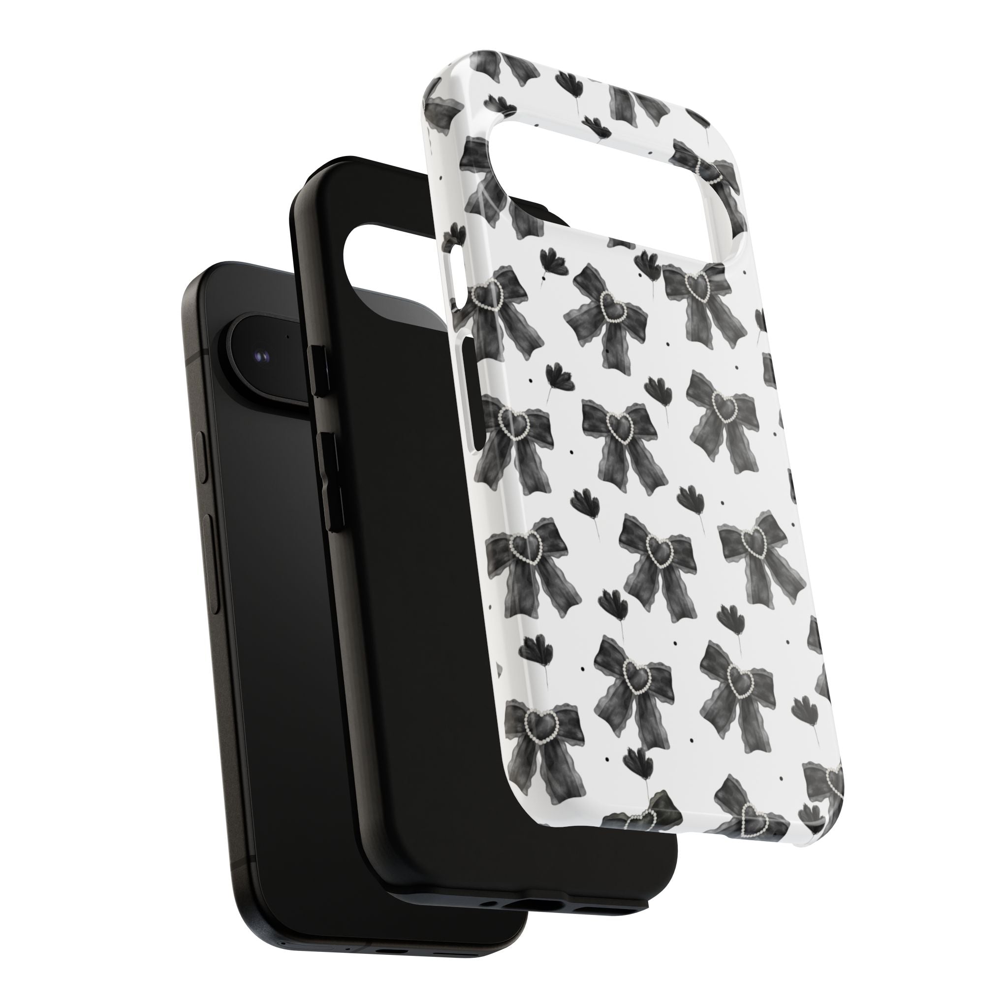 Midnight Bows Phone Case