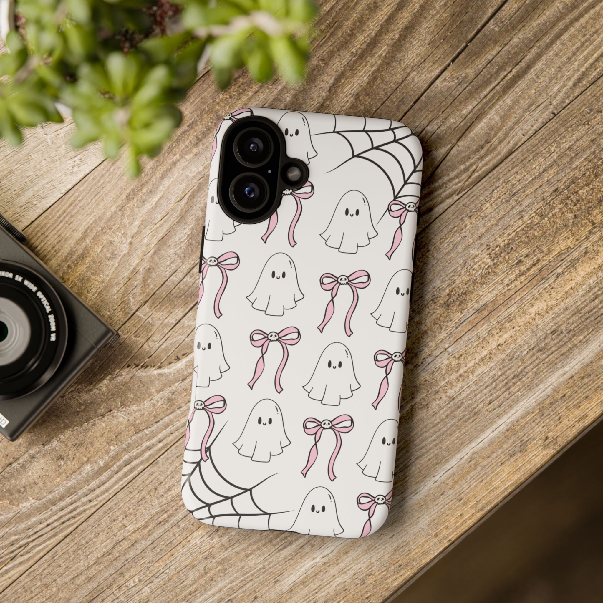 BOO! BOWS (Pink) Phone Case