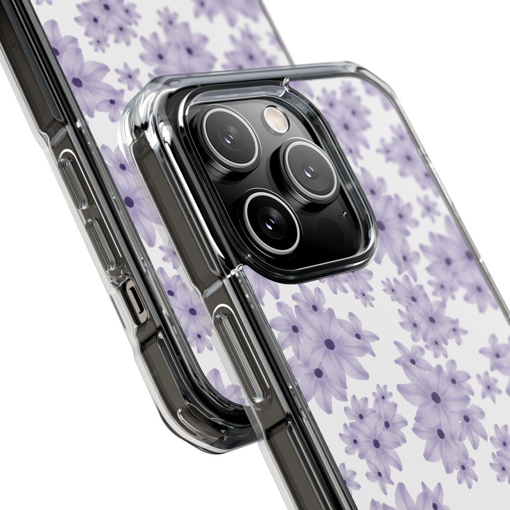 Lavendar Floral MagSafe Phone Case