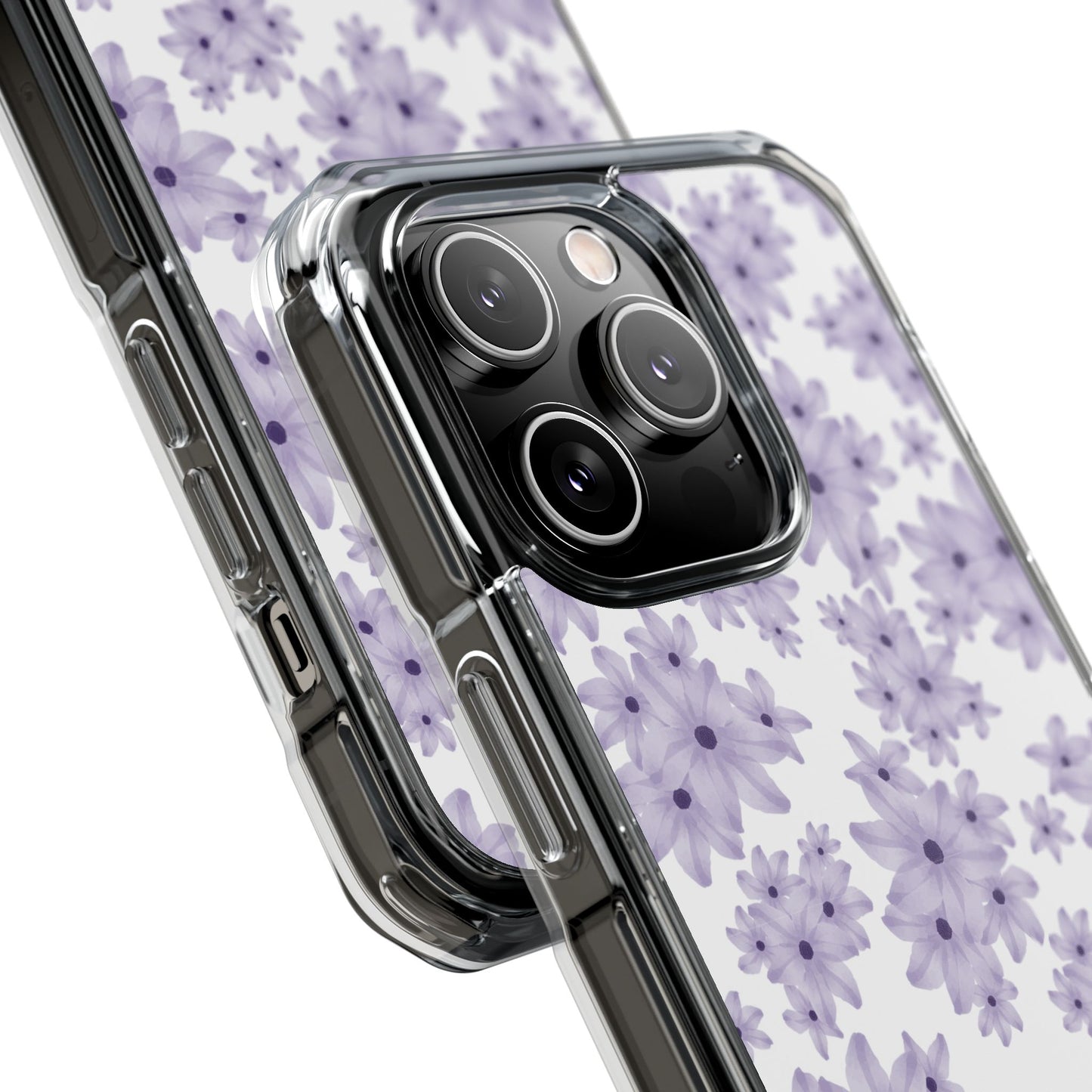 Lavendar Floral MagSafe Phone Case