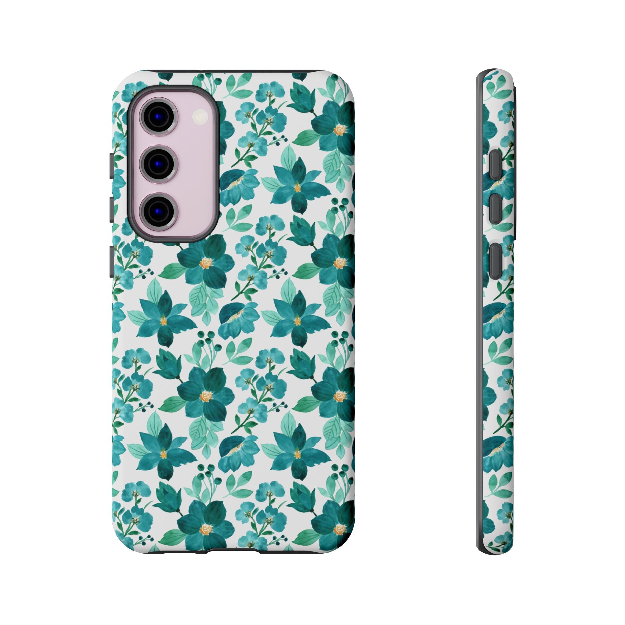 Emerald Blooms Phone Case