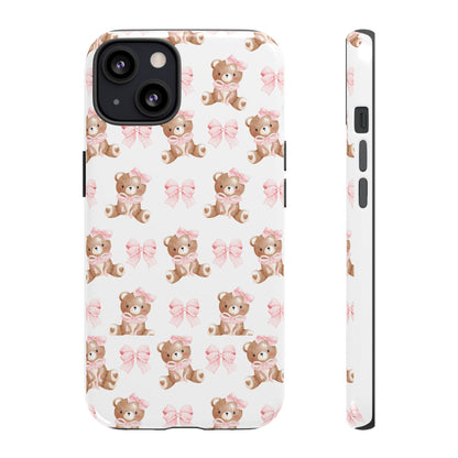 Pink Teddy Phone Case