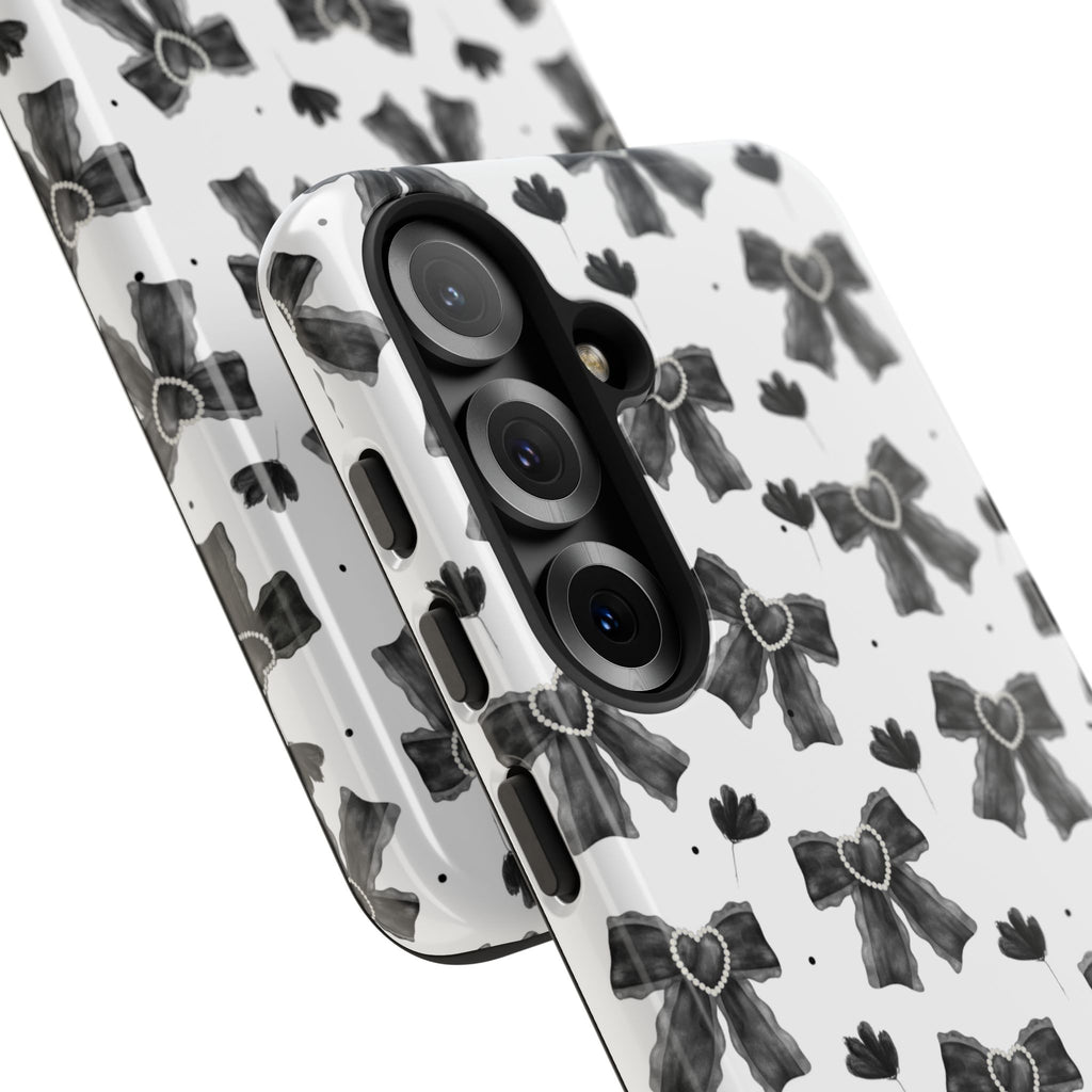 Midnight Bows Phone Case