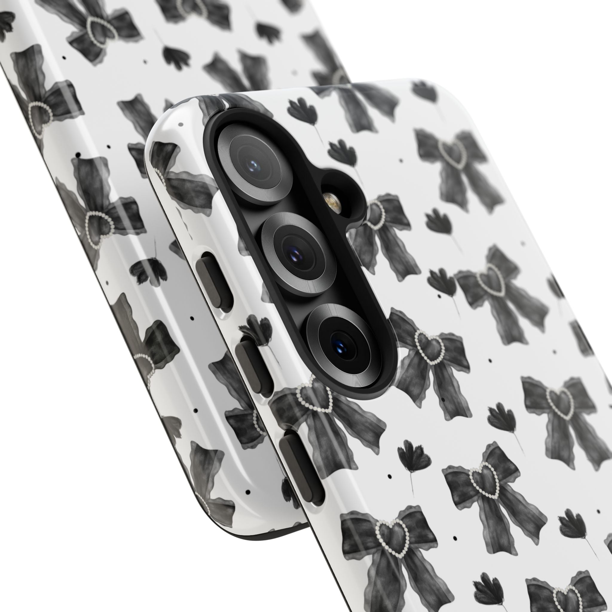 Midnight Bows Phone Case