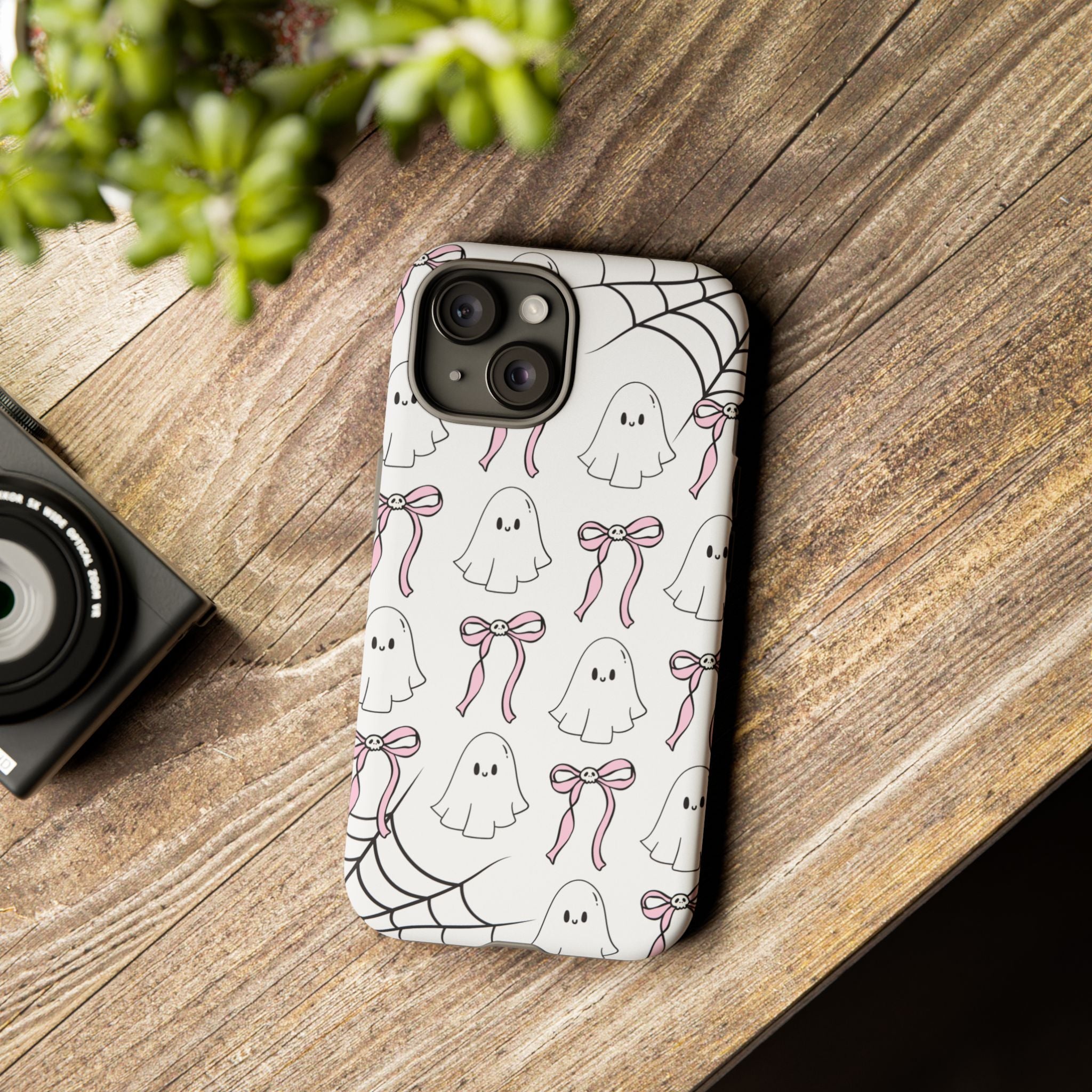 BOO! BOWS (Pink) Phone Case