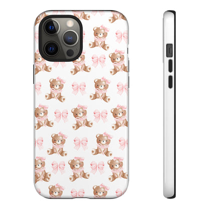 Pink Teddy Phone Case