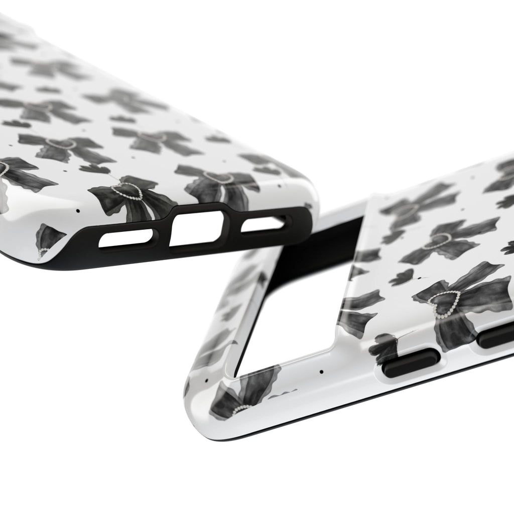 Midnight Bows Phone Case