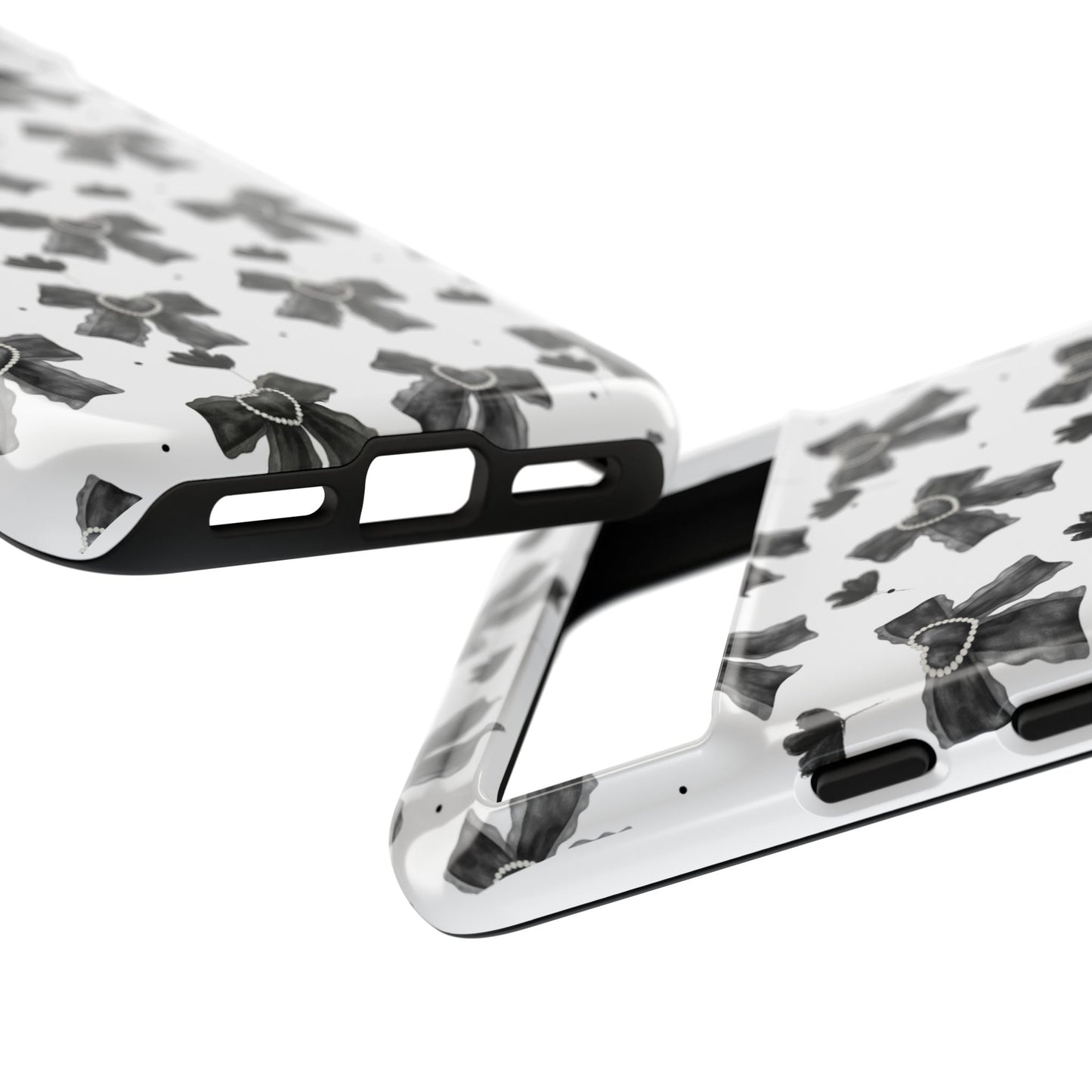 Midnight Bows Phone Case