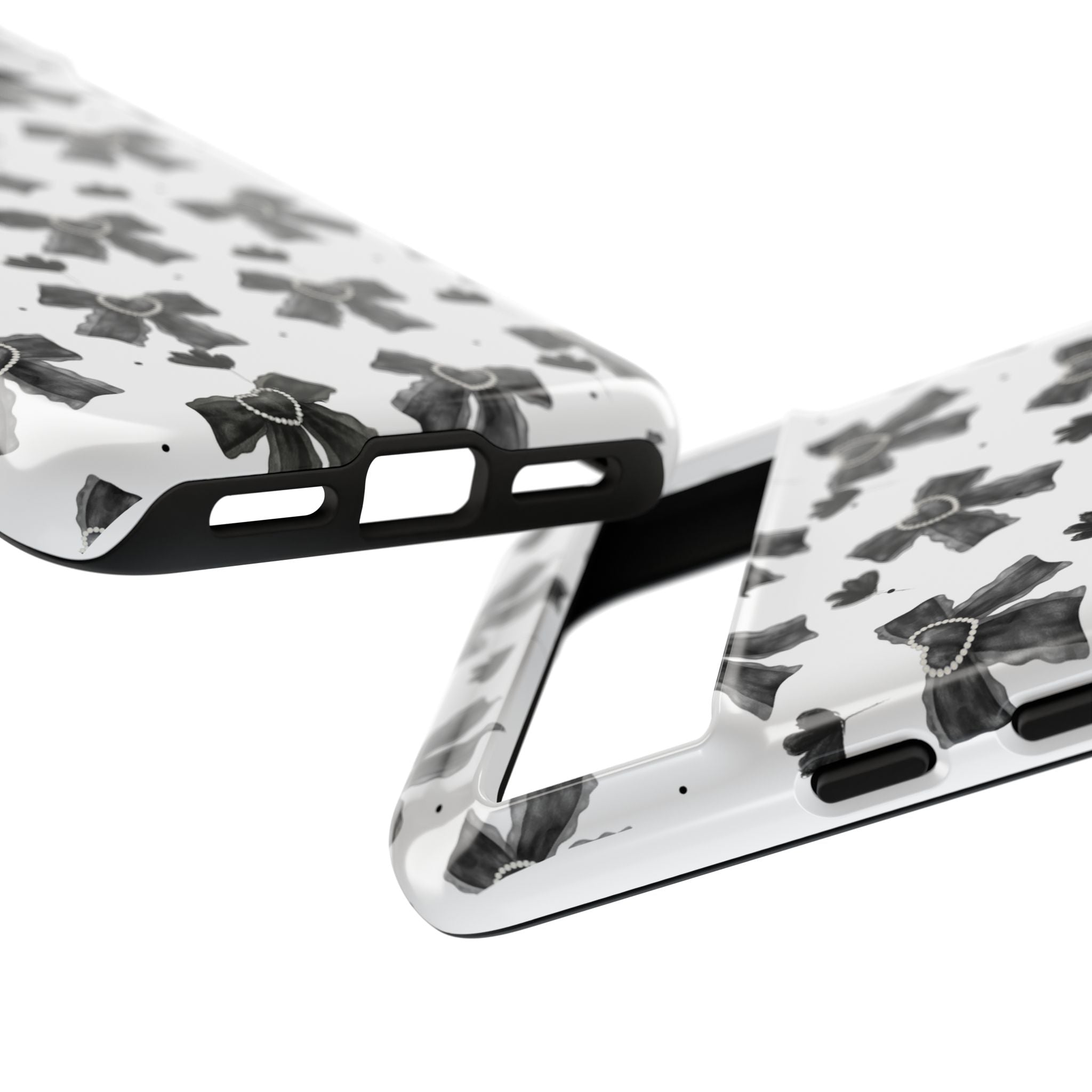 Midnight Bows Phone Case