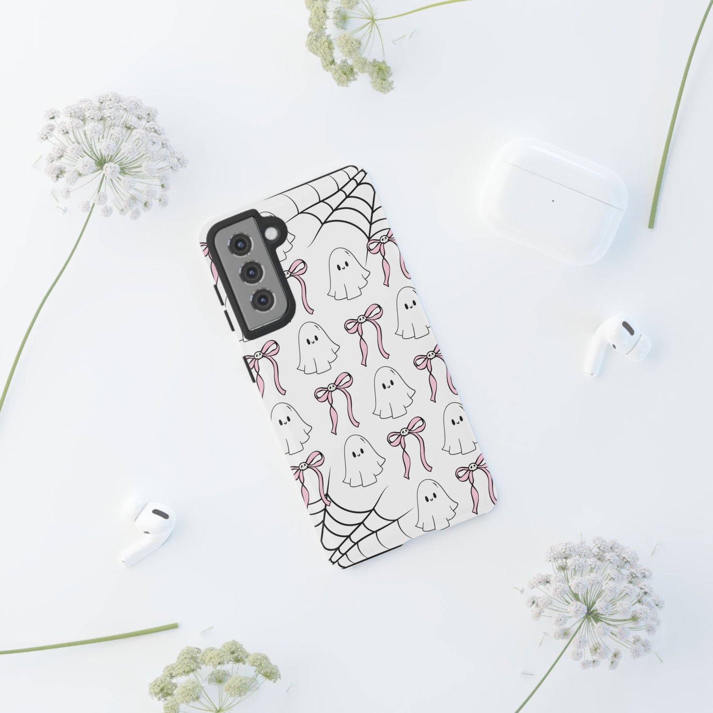 BOO! BOWS (Pink) Phone Case