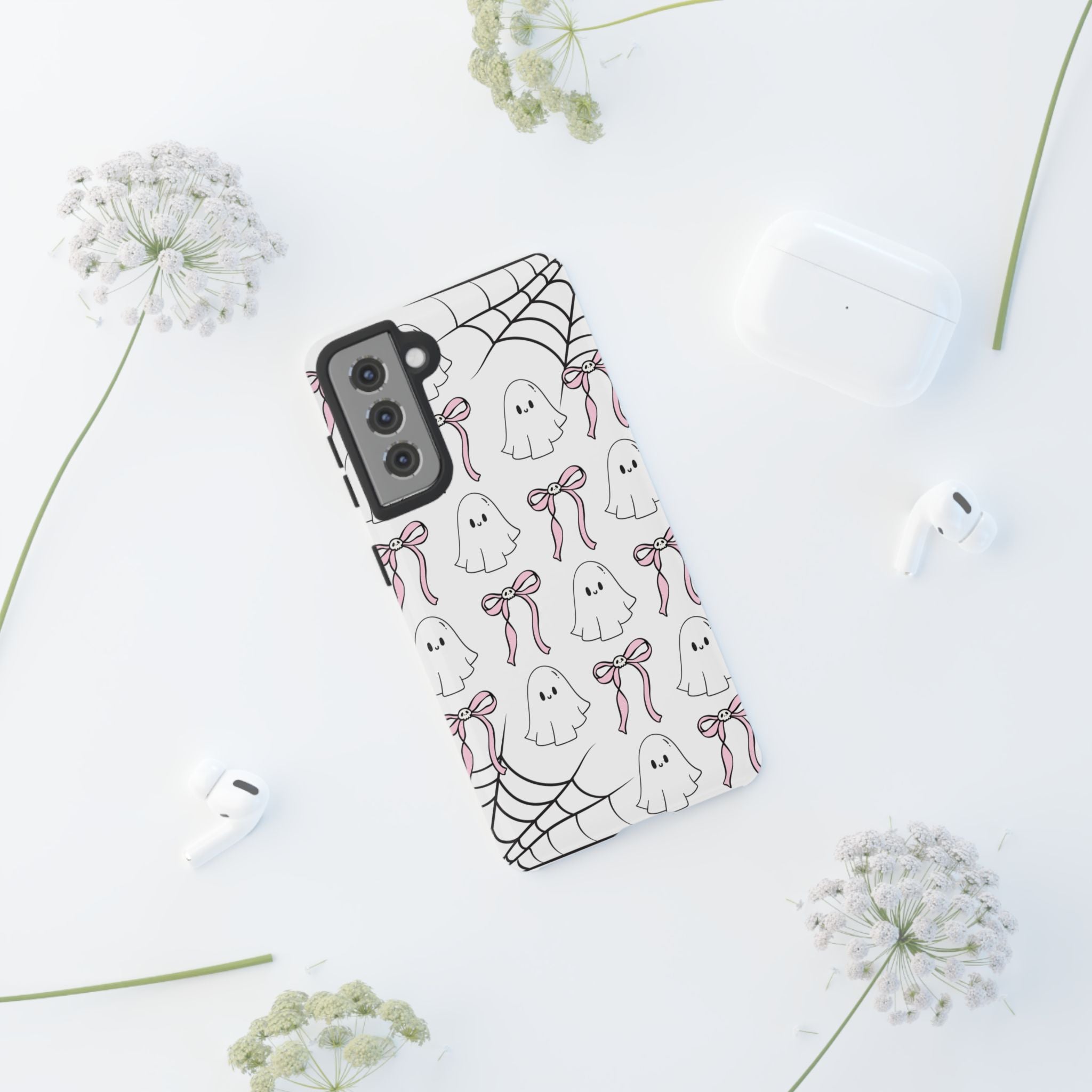 BOO! BOWS (Pink) Phone Case