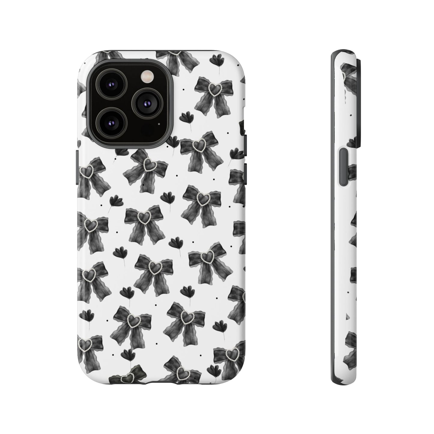 Midnight Bows Phone Case