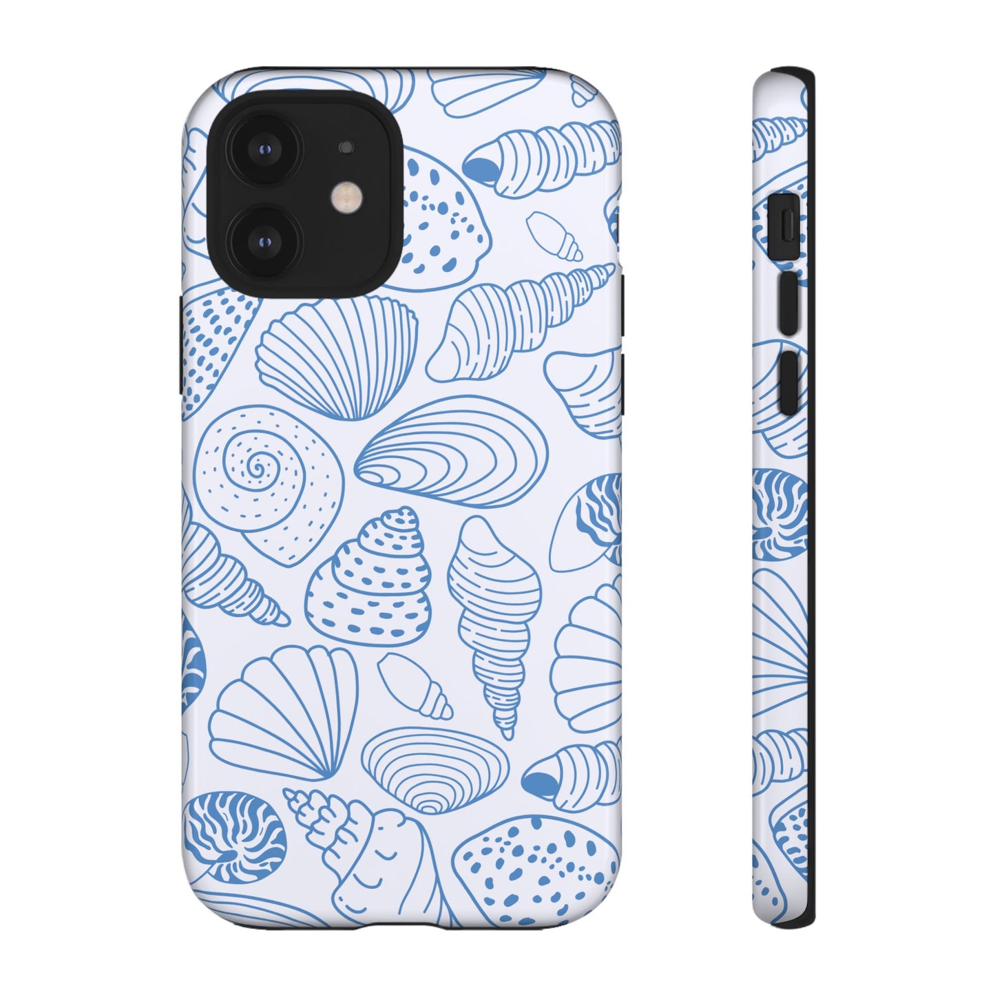 Coastal Blue Shells Phone Case