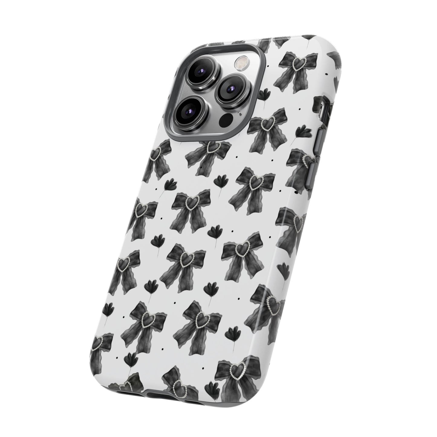 Midnight Bows Phone Case