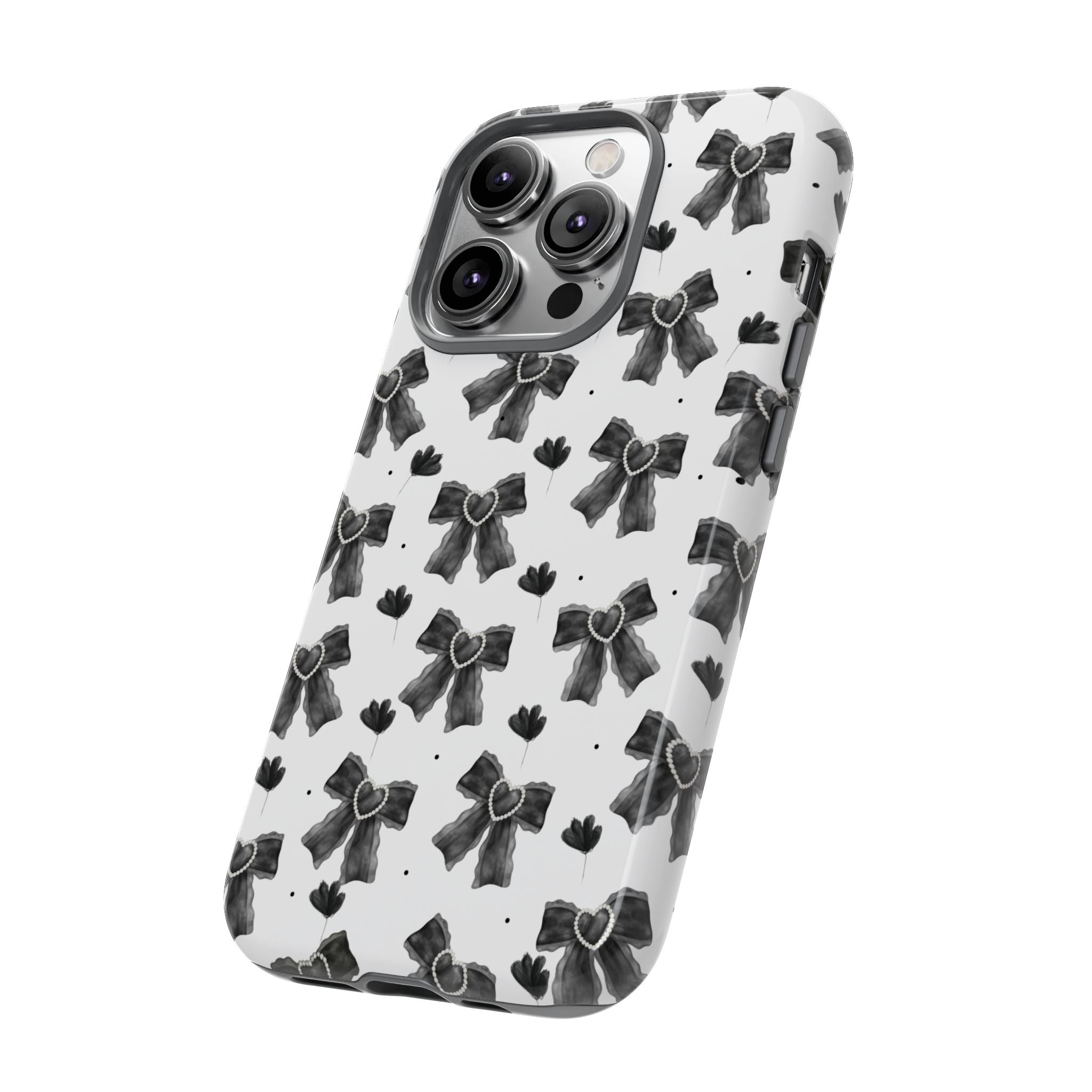 Midnight Bows Phone Case