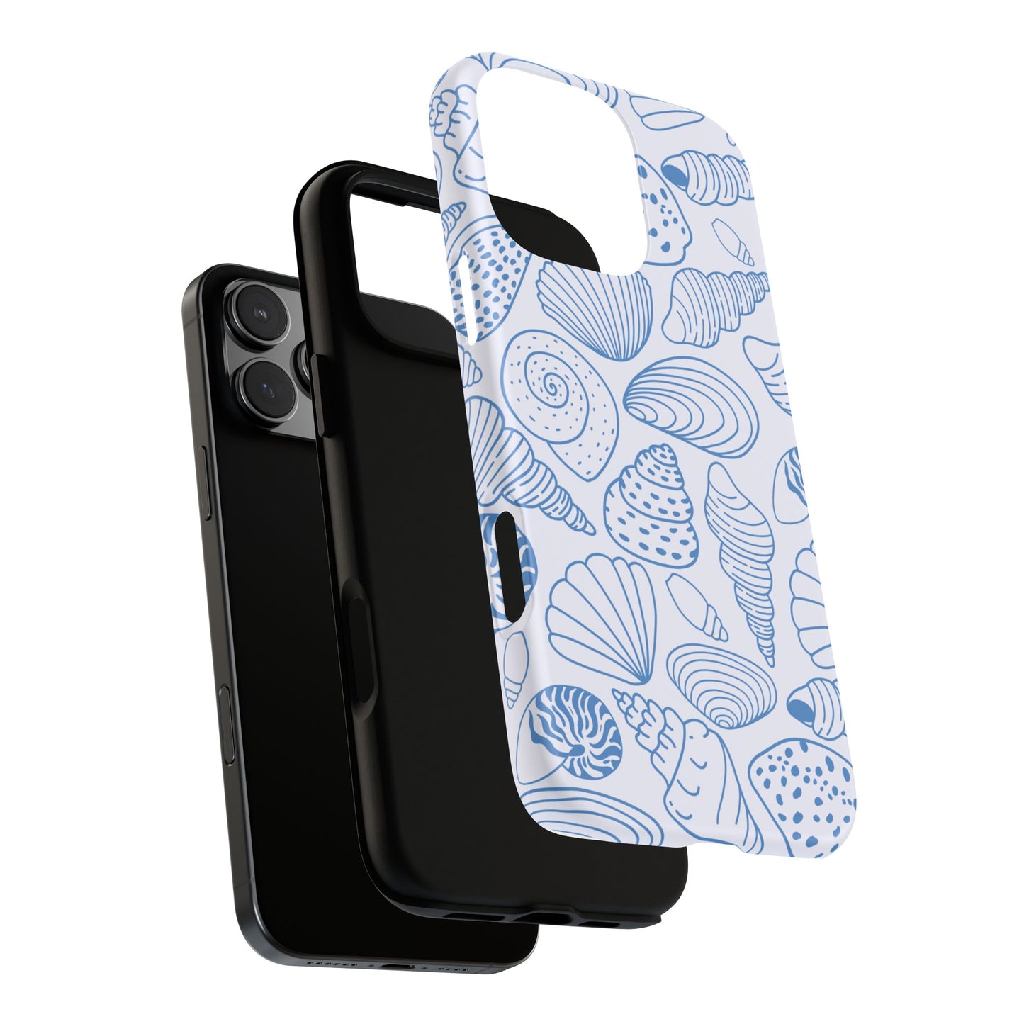 Coastal Blue Shells Phone Case