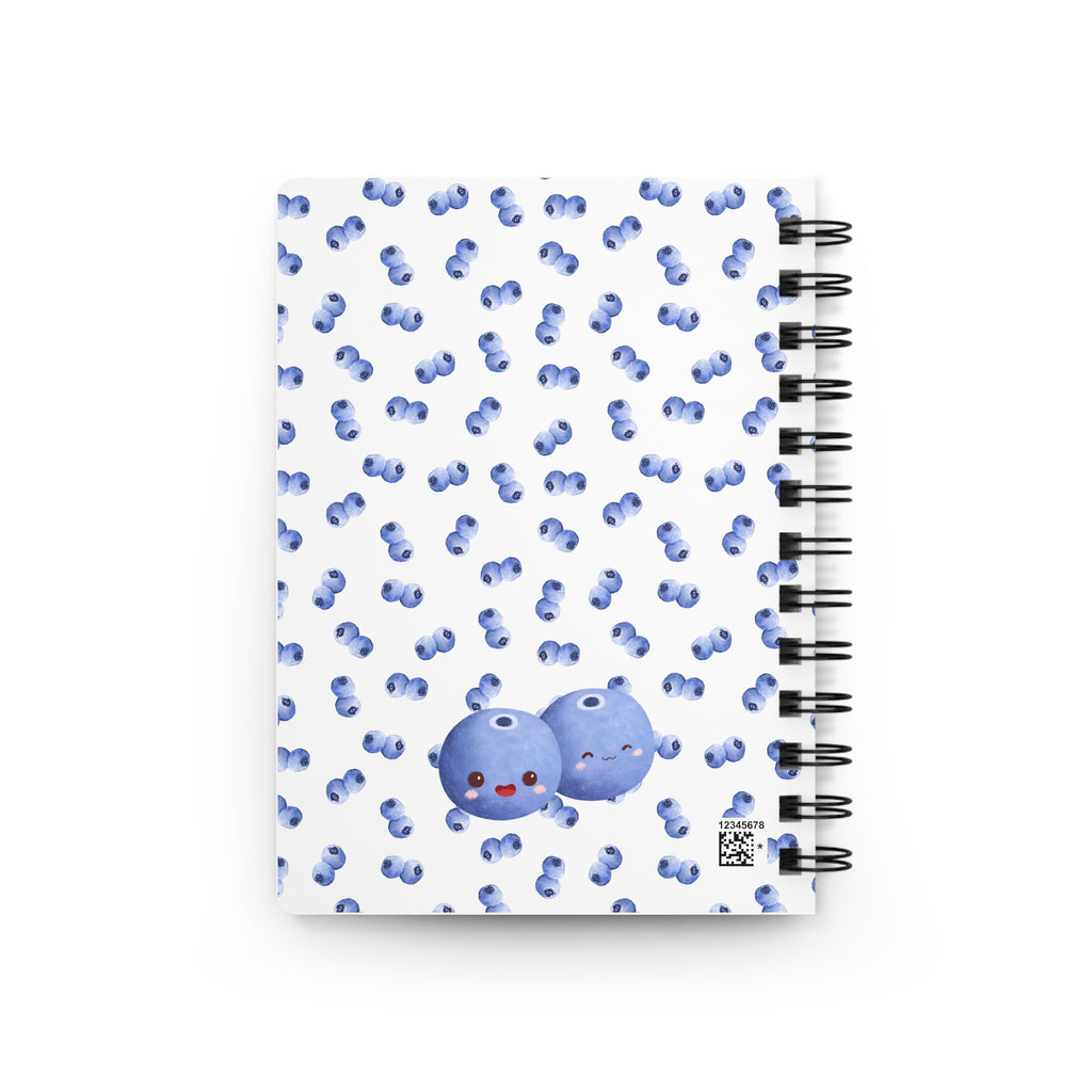 Blueberry Bliss Spiral Notebook