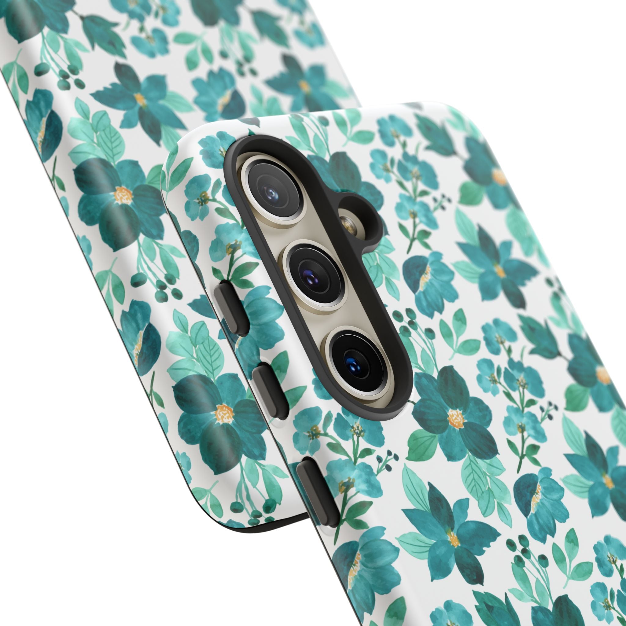 Emerald Blooms Phone Case